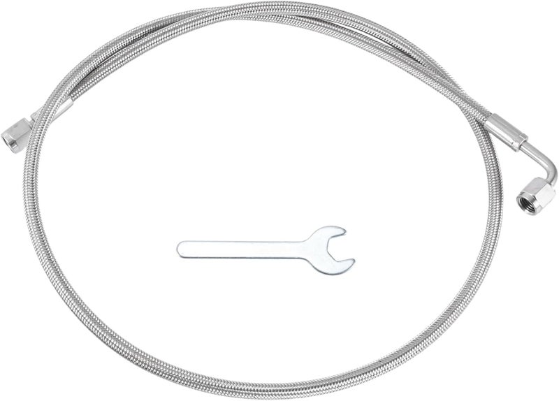 TUCKBOLD AN4 Turbo Oil Feed Line Kit 42" Pressure Remote Turbocharger Oil Drain Return Line with Adapter,Wrench 1 Set - Image 1